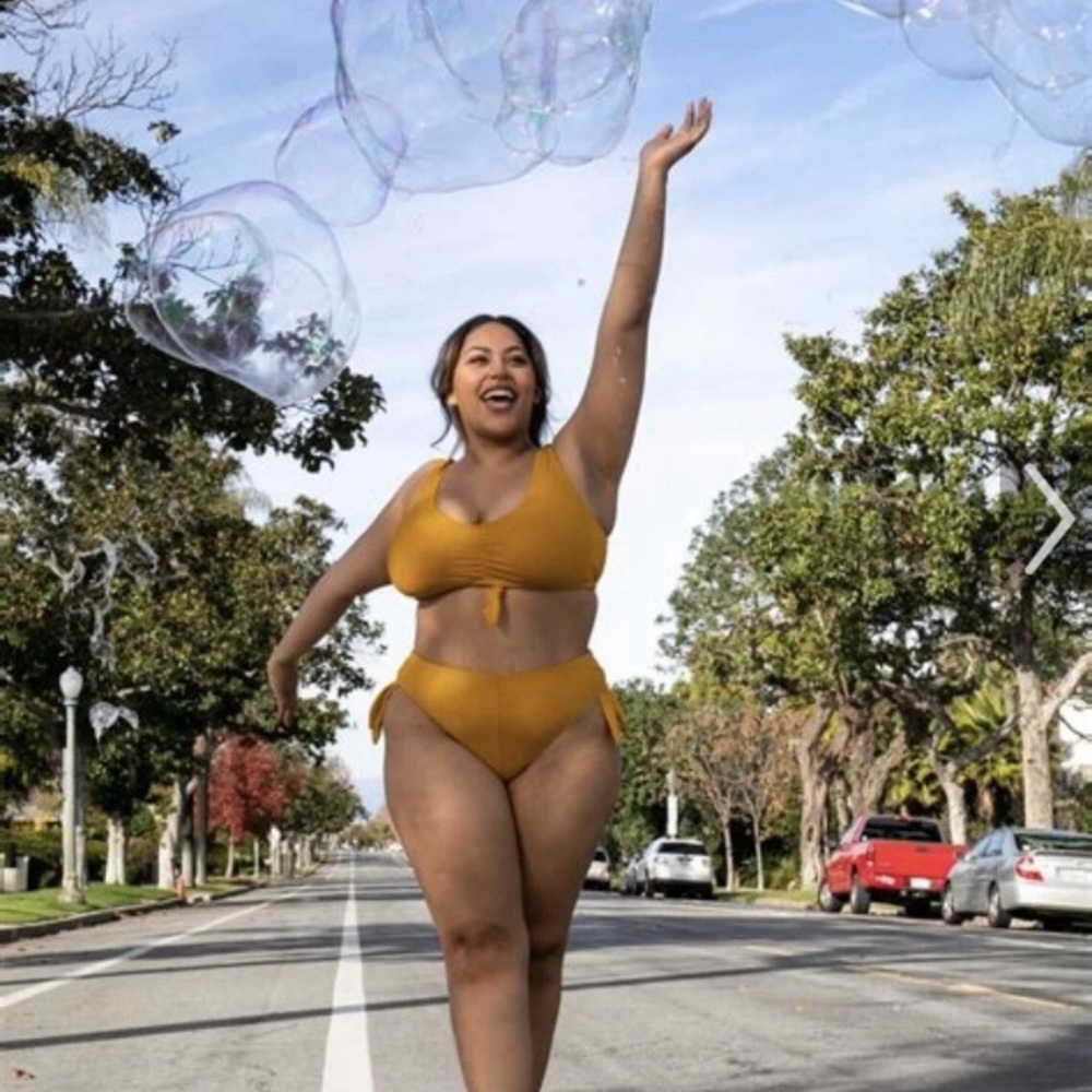 Soncy Mustard Bikini Set